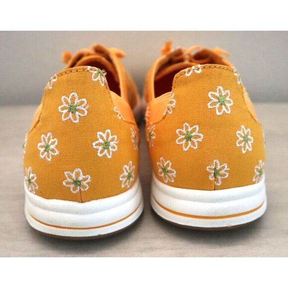 Clarks Cloudsteppers Women's Sz 12W Yellow Interest Breeze Ave Sneakers - Picture 2 of 9